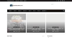 Desktop Screenshot of dancehallworld.net